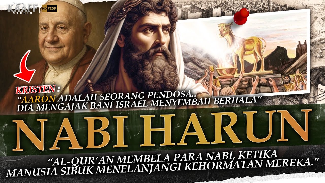 VIRAL & KONTROVERSIAL! Qur’an MEMBANTAH Narasi Kristen-Yahudi tentang Nabi Harun!!!