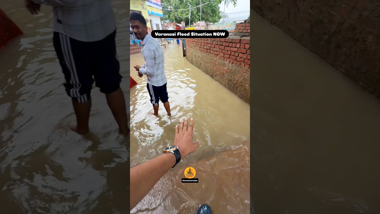 Varanasi Flood Situation Now | Flood 2026 Varanasi Assi Ghat | Indian SRJ