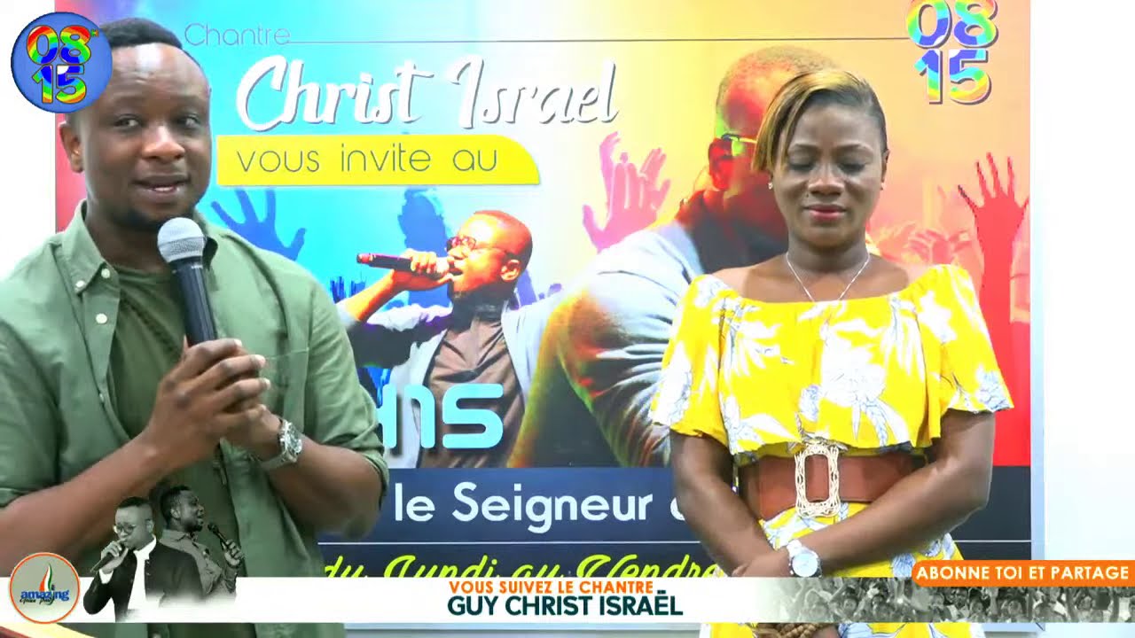 CHANTRE GUY CHRIST ISRAËL / 08H15 DU 20-11-2020 / IL N'EST PAS BON QUE L'HOMME SOIT SEUL-GENESE 2,18