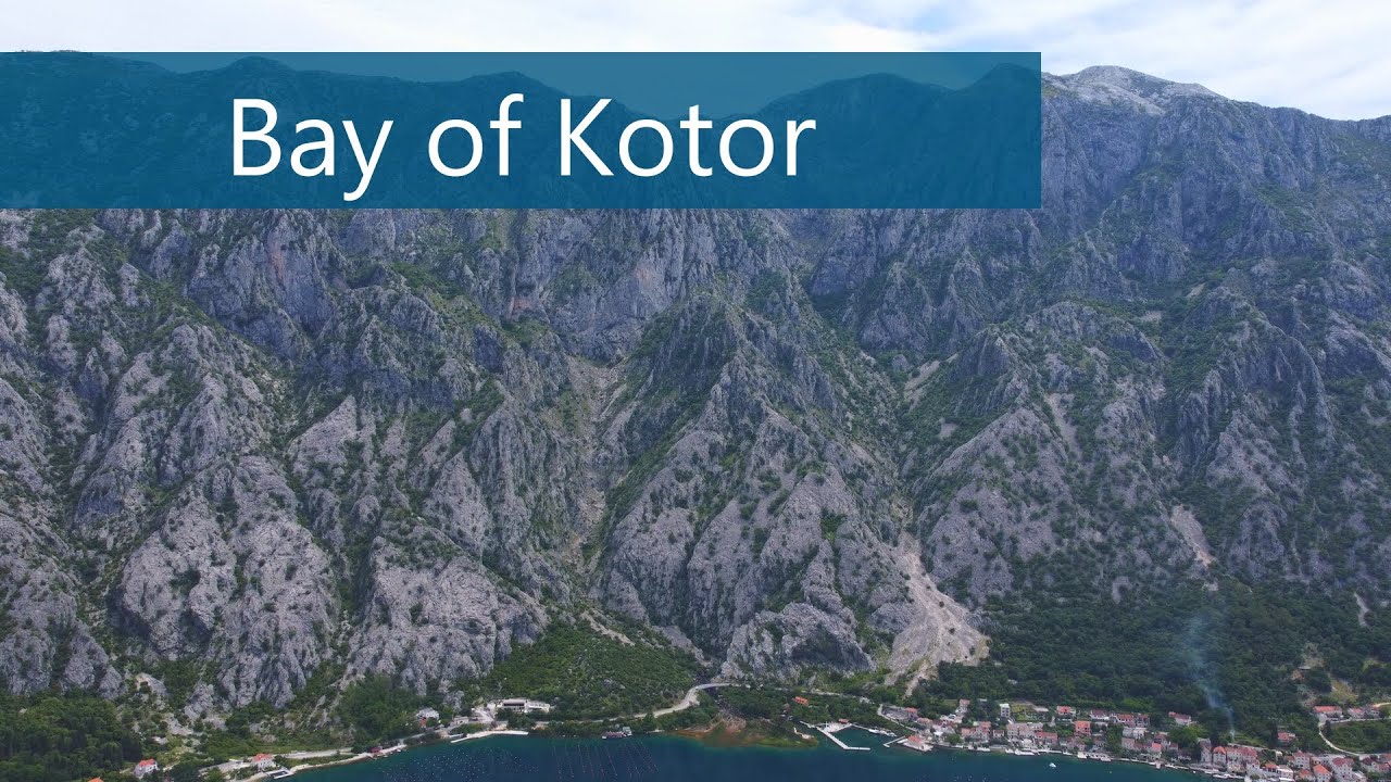 Bay of Kotor, Montenegro - 4K Drone Footage