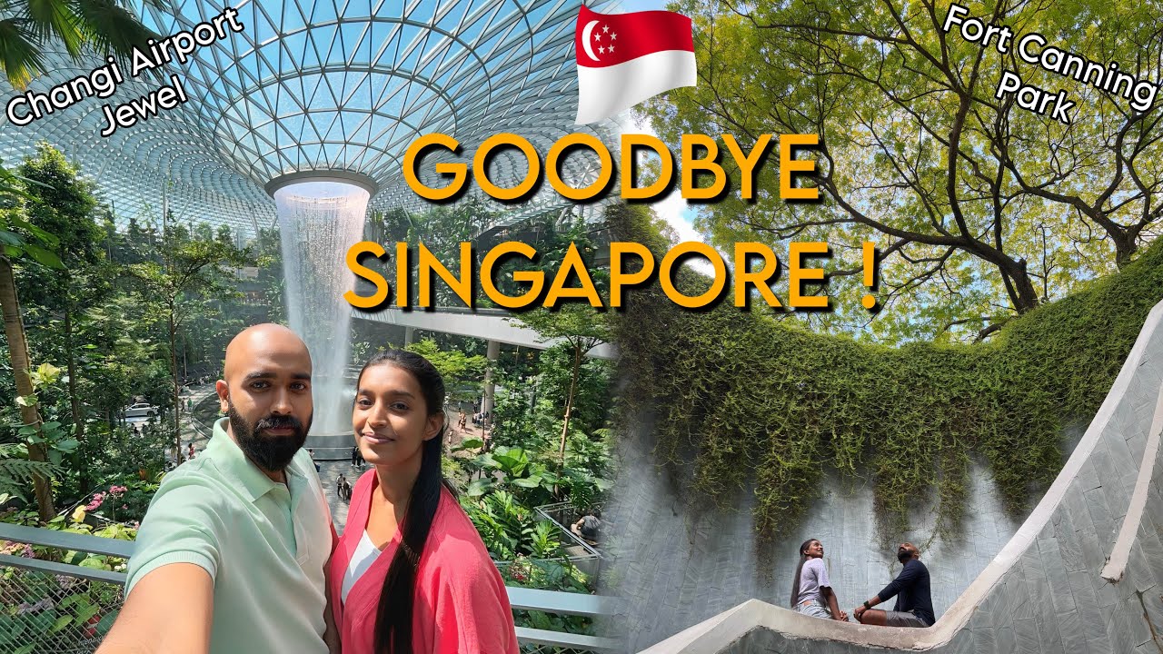 පෝලිමේ ඉඳලා Photo ගත්ත famous ම තැන😍FORT CANNING | JEWEL CHANGI AIRPORT✈️| Singapore Sinhala Vlog