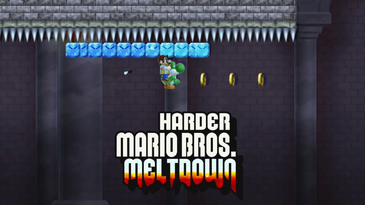 🔥Harder Mario Bros. MELTDOWN #13 (100% Walkthrough)