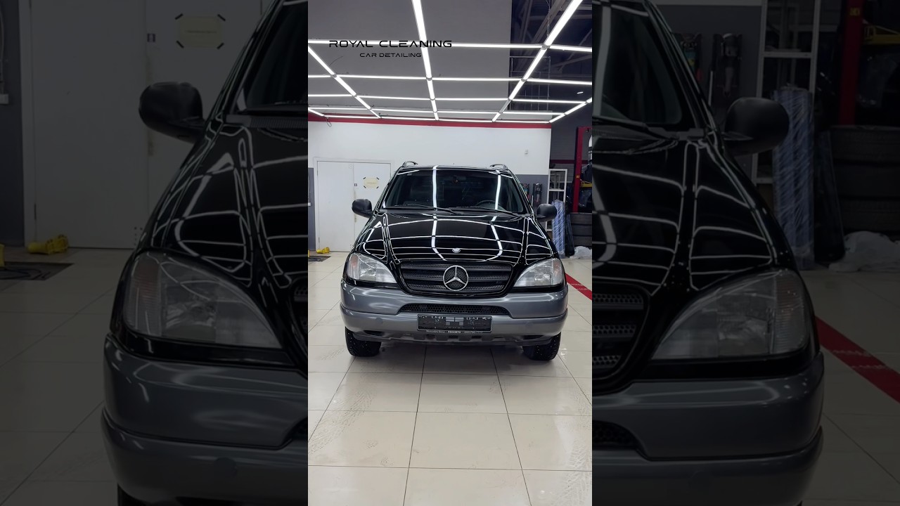 Капсула времени Mercedes M Klass или не совсем капсула #детейлингцентр #royalcleaning #детейлинг