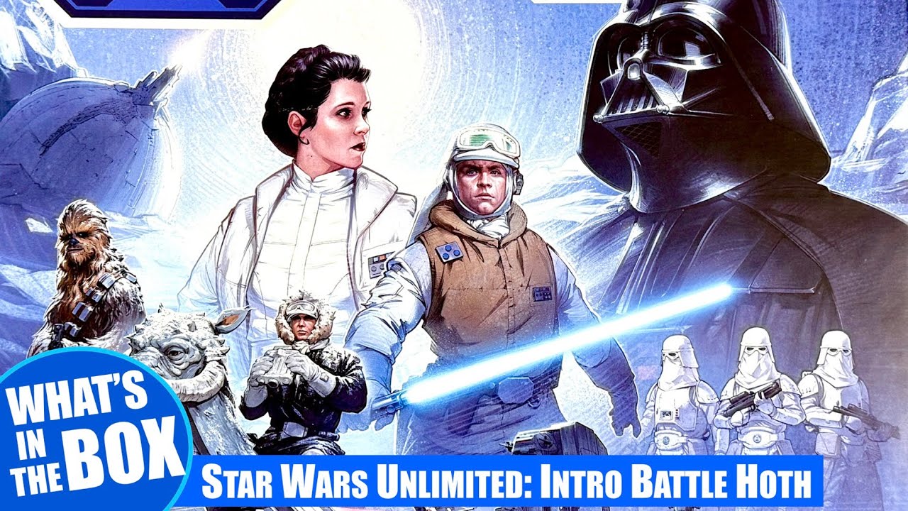 Star Wars Unlimited | ВСТУПИТЕЛЬНАЯ БИТВА HOTH: распаковка | Фэнтези-игры полётов
