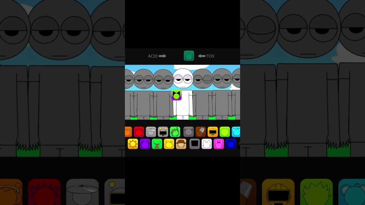 INCREDIBOX SPRUNKI PYRAMIXED  HUMAN EDITION SUPER SECRET CODE #feedshorts #sprunki #secret