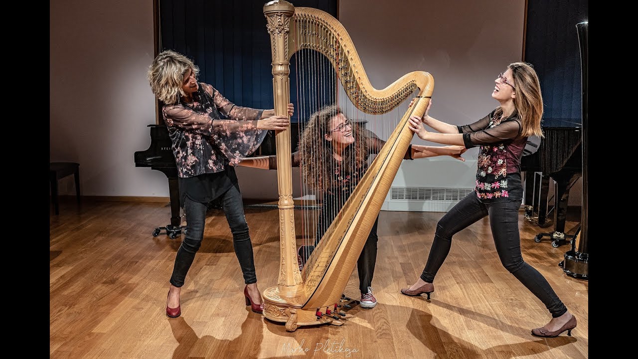 Harp trio - Bernard Andres - Jazzy -  Ragtime