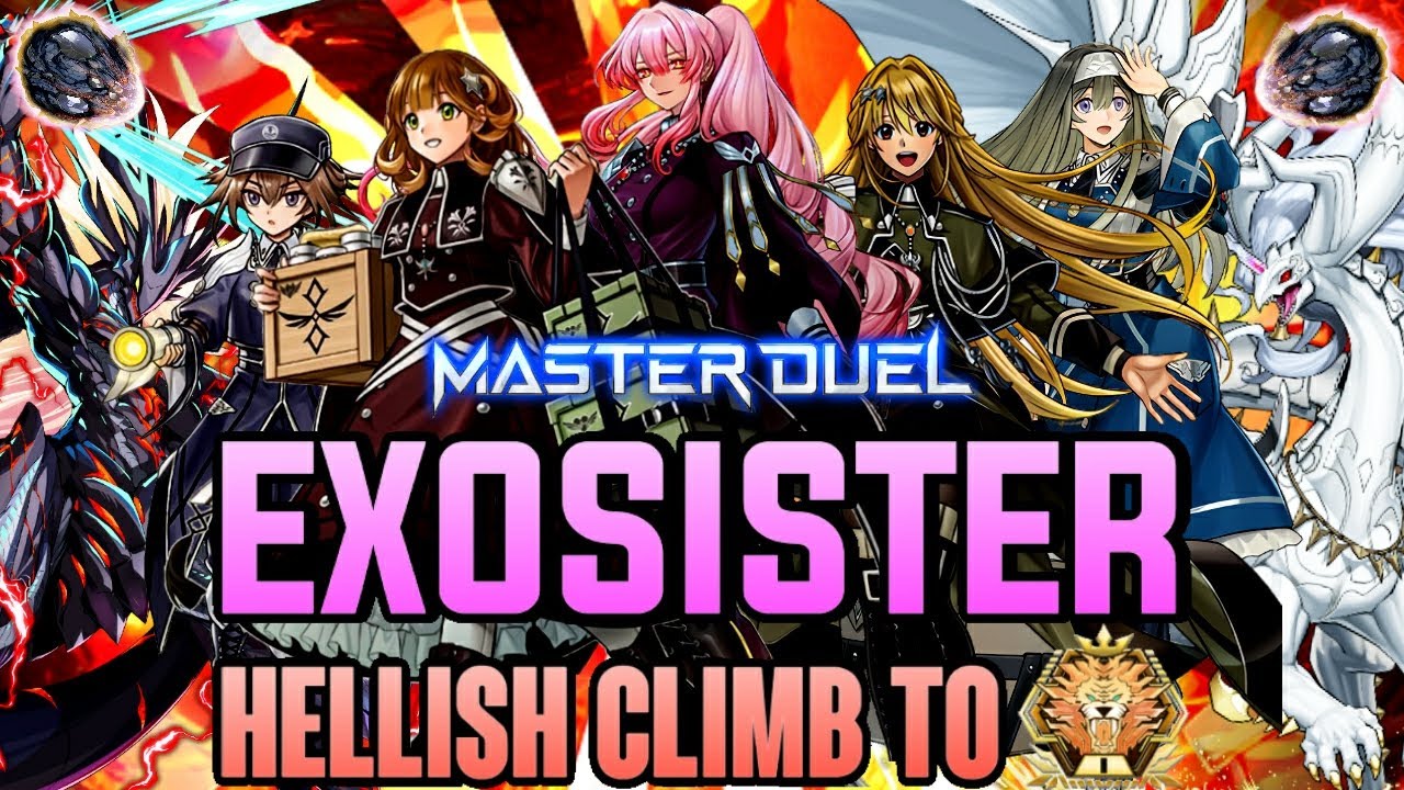 MASTER DUEL | HAPPY NEW YEAR! Exosister stressful climb MASTER4-1 Duels