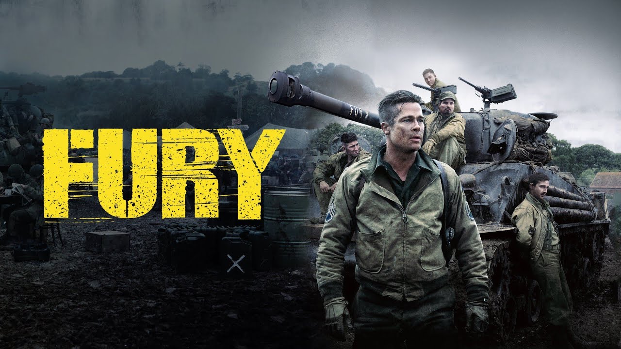 Fury (2014) Movie | Brad Pitt, Logan Lerman, Jon Bernthal, Shia LaBeouf | React And Reviews
