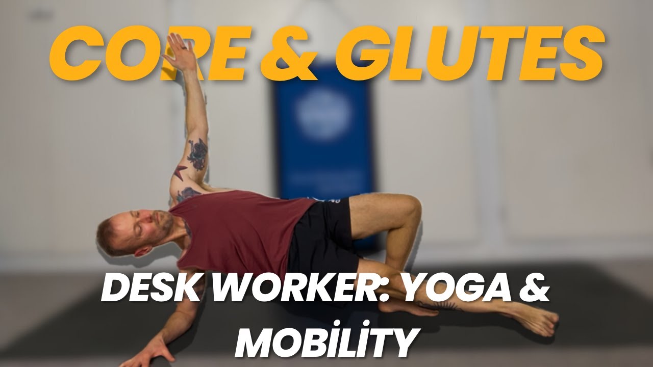 A strengthening yoga practice to reconnect your core, glutes — perfect for easing back pain.