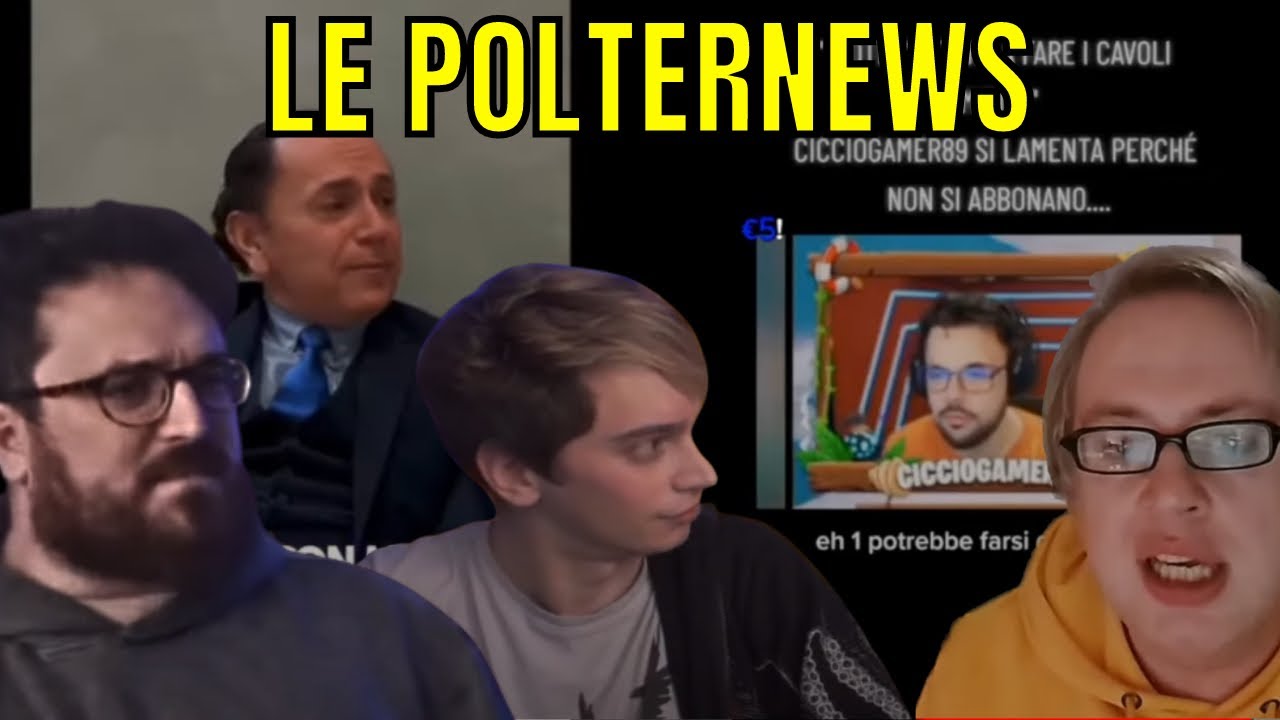 CROIX89 E SDRUMOX CUMPLIATION DI POLTERNEWS- CASO ROBMACQUACK, CICCIOGAMER89 DONAZIONI