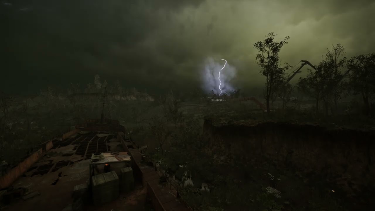 S.T.A.L.K.E.R. 2 Ambient Zaton Sultansk Thunderstrom [A.S.M.R] 
