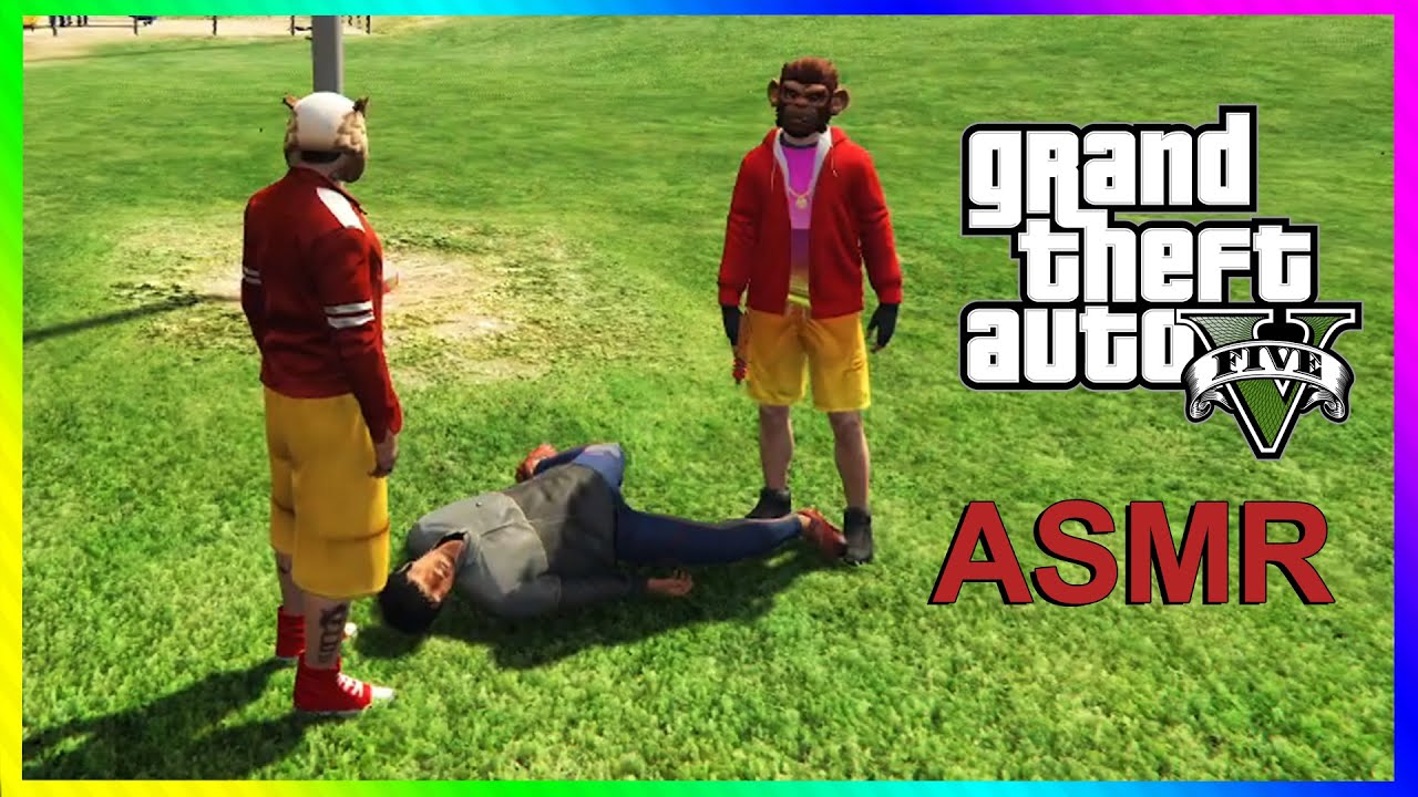 GTA5 ASMR (feat. Lui Calibre) - Coming up with Game Modes and Plae Grownd Stret Fights