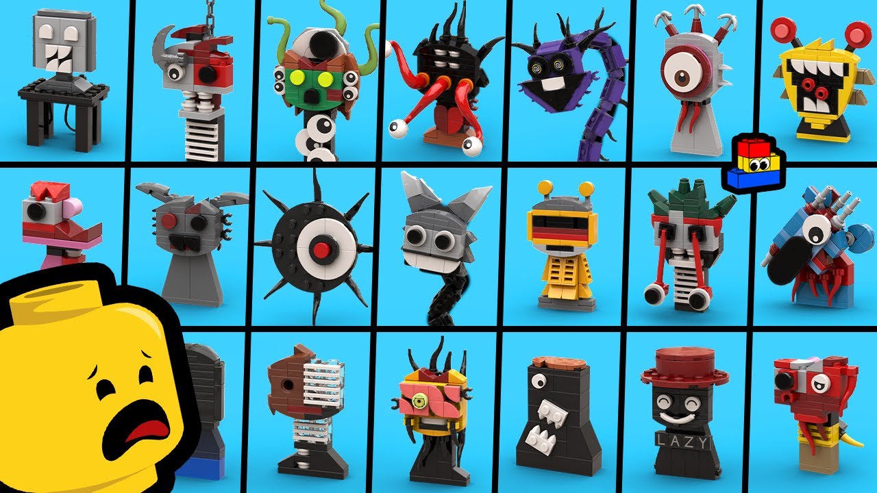 LEGO Sprunki: How to Build PHASE 5 (Every Character!) - Sprunki Incredibox
