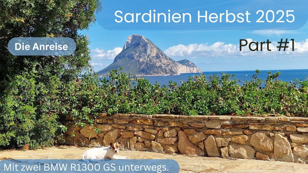 Sardinien Herbst 2025 / Part 1 / Die Anreise