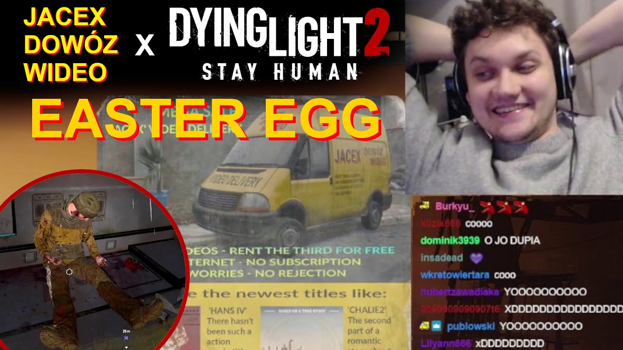Jacex EASTER EGG w Dying Light 2! - Jacex Dow&oacute;z Wideo