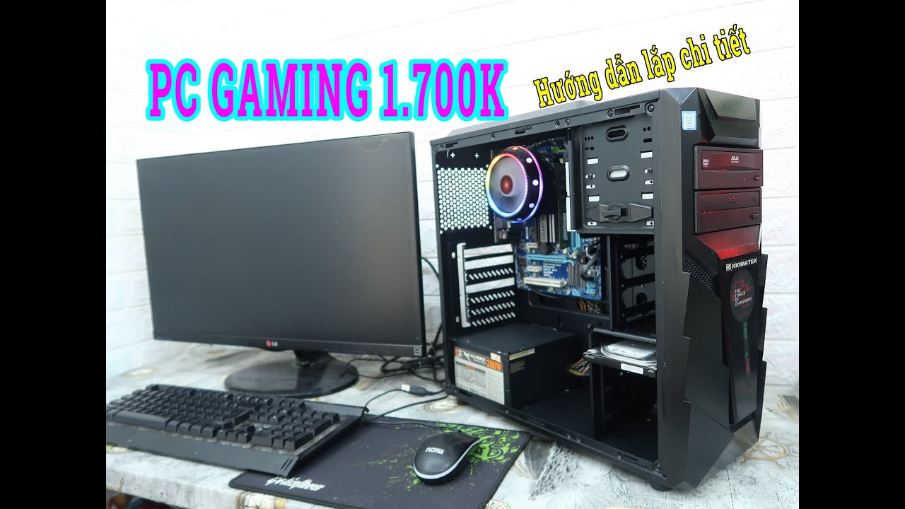 PC GAMING 1 Triệu 700K | Hướng Dẫn Chi Tiết Cách Build Và Lắp PC Chiến Game Giá Rẻ