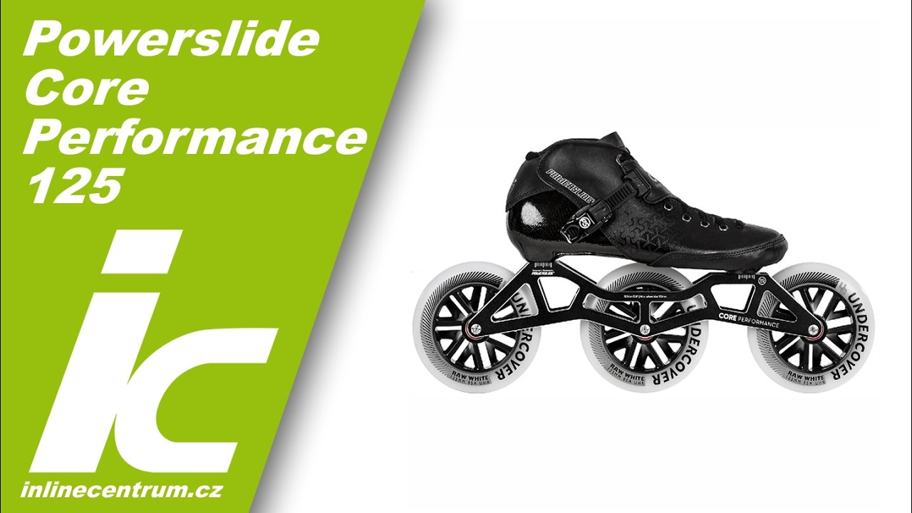 Powerslide Core Perfromance 125 závodní inline brusle