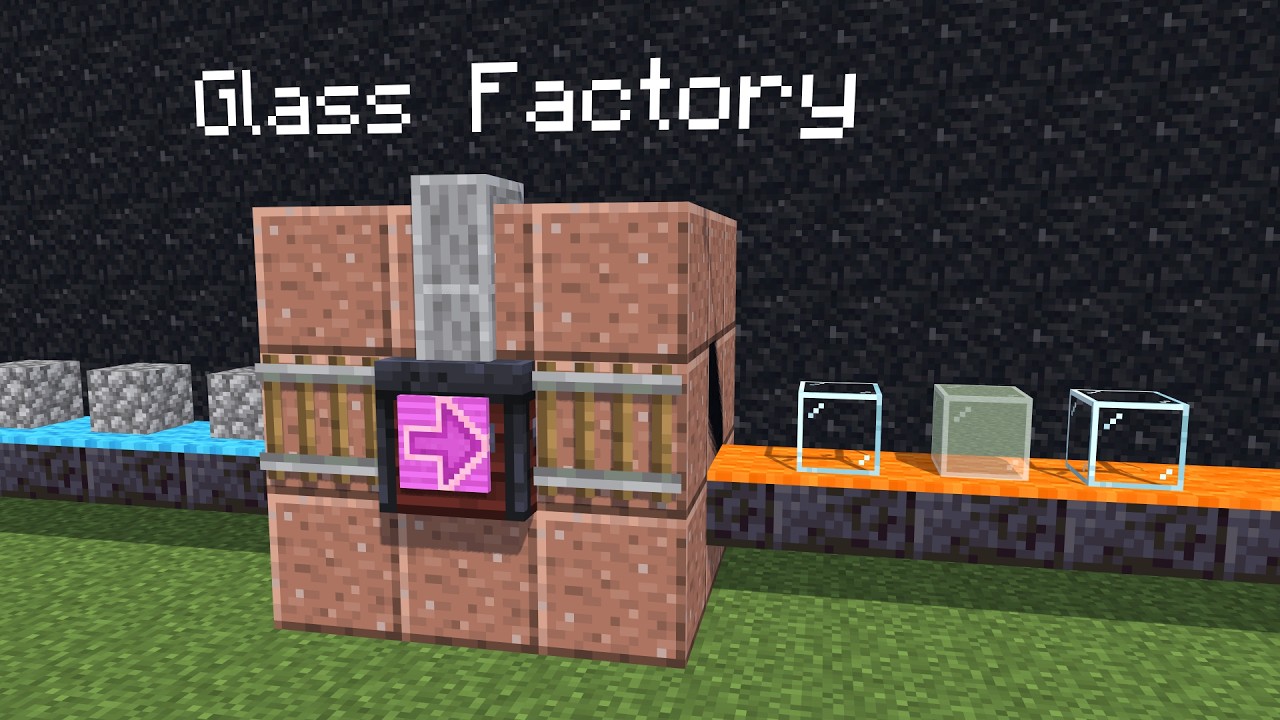 Making A GLASS FACTORY (InfinityCraft s2e4)