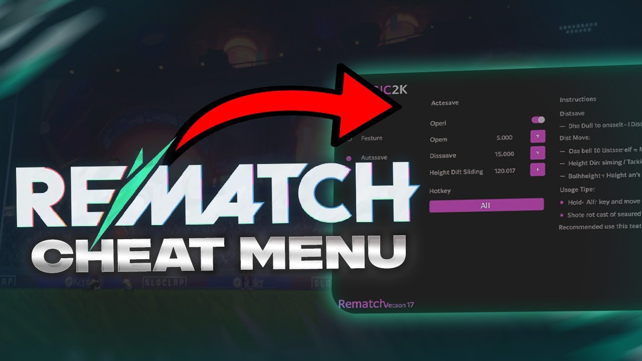 *UPDATED* Rematch - Cheat Menu | Best FREE Cheats | ESP, Unlimited Speed, FOV & Other