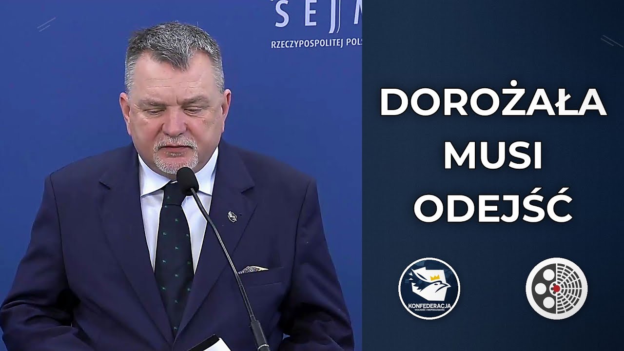 Konfederacja: Mikołaj Dorożała musi odejść - wymagania dla konserwatora
