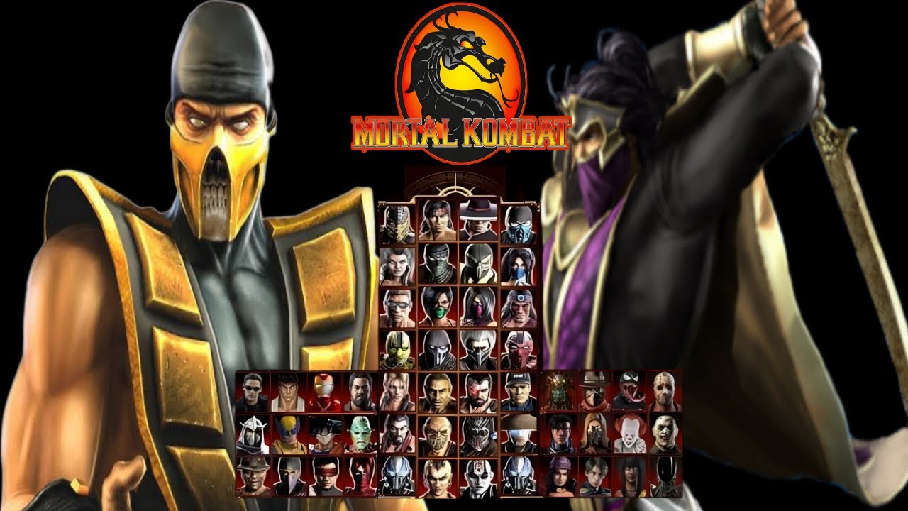 Mortal Kombat 9 - SCORPION & RAIN ARMAGEDDON MOD - NEW Expert Tag Ladder Gameplay