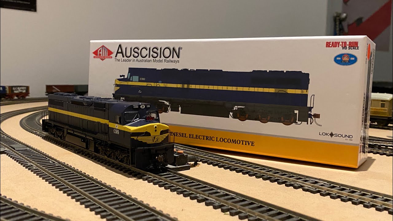 Auscision Model's Victorian Railway's C class Diesel Electric Locomotive | DCC Sound