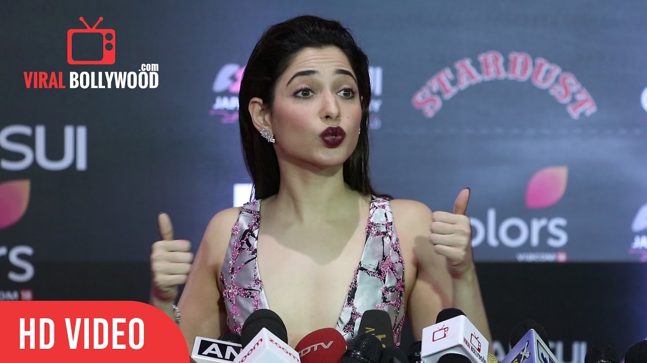 Baahubali Tamannaah At Sansui Stardust Awards 2016 | Viralbollywood