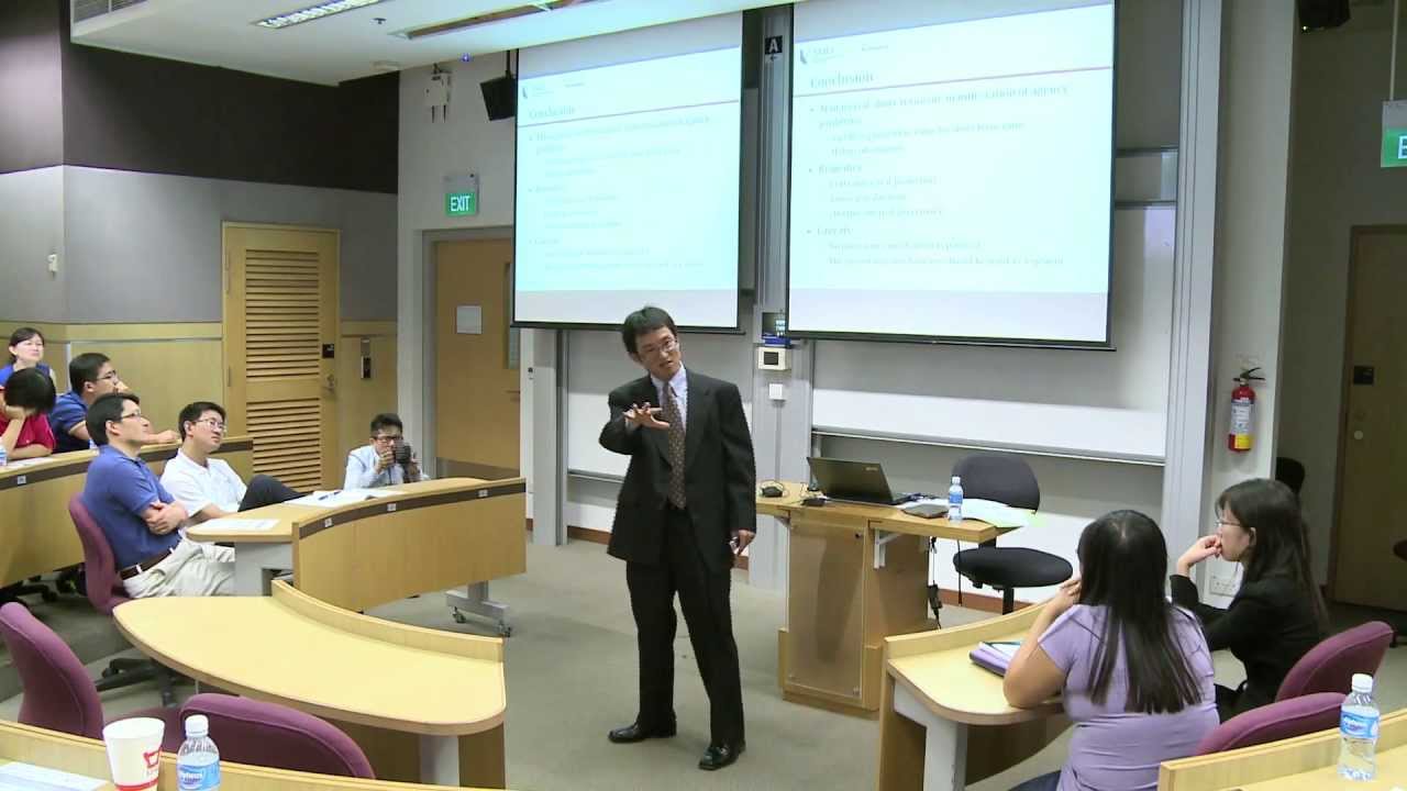 Profiles of Excellence Lecture Series - By Professor Cheng Qiang, SOA