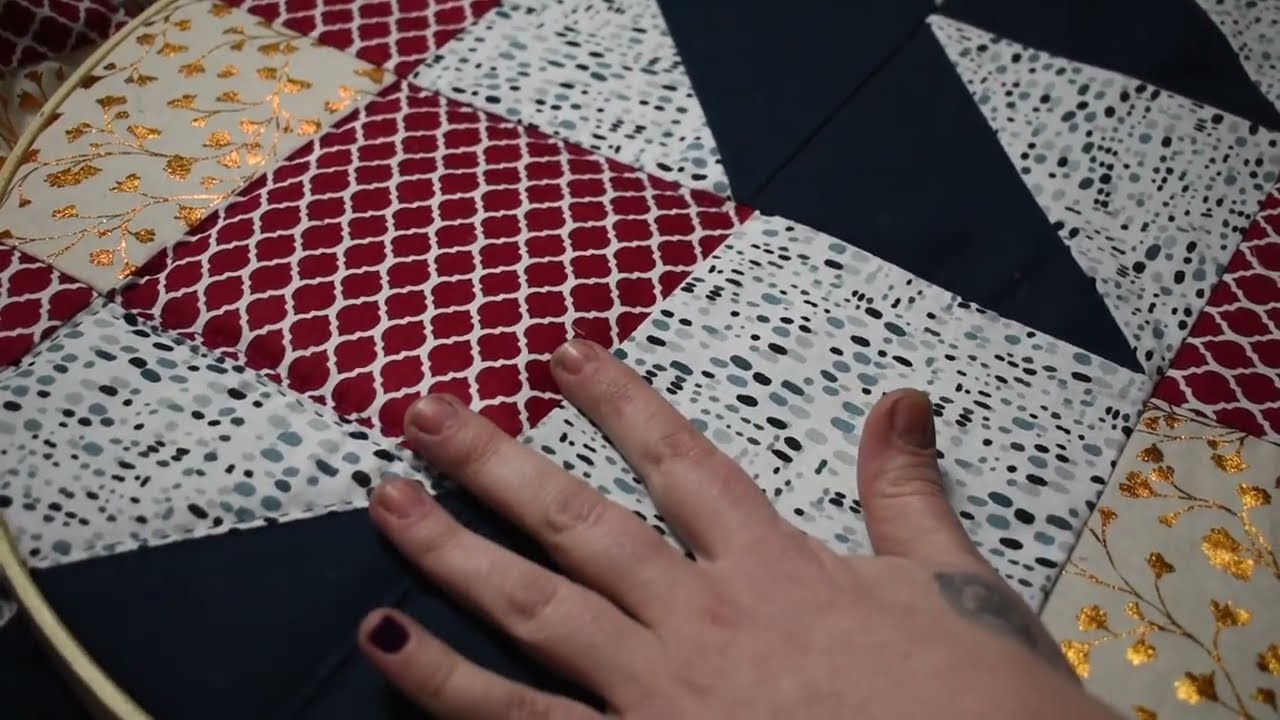 Hand Quilting and a Story Time