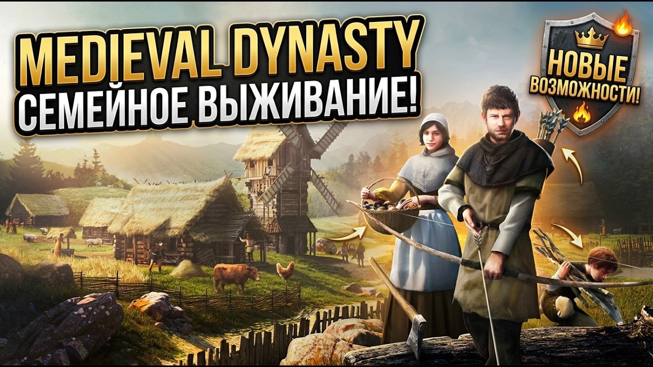 Medieval Dynasty [Стрим 1#]