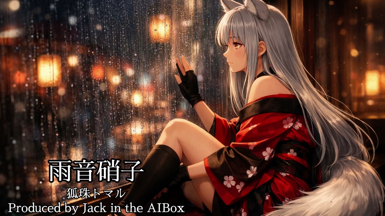 雨音硝子｜狐珠トマル【AIで作曲してみた #91】