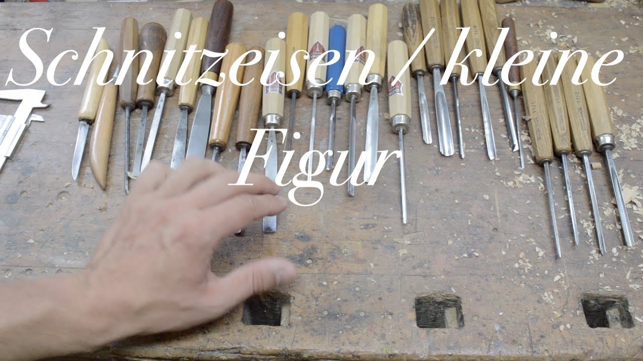 Verschiedene Eisenbreiten und kleine Schnitzarbeiten