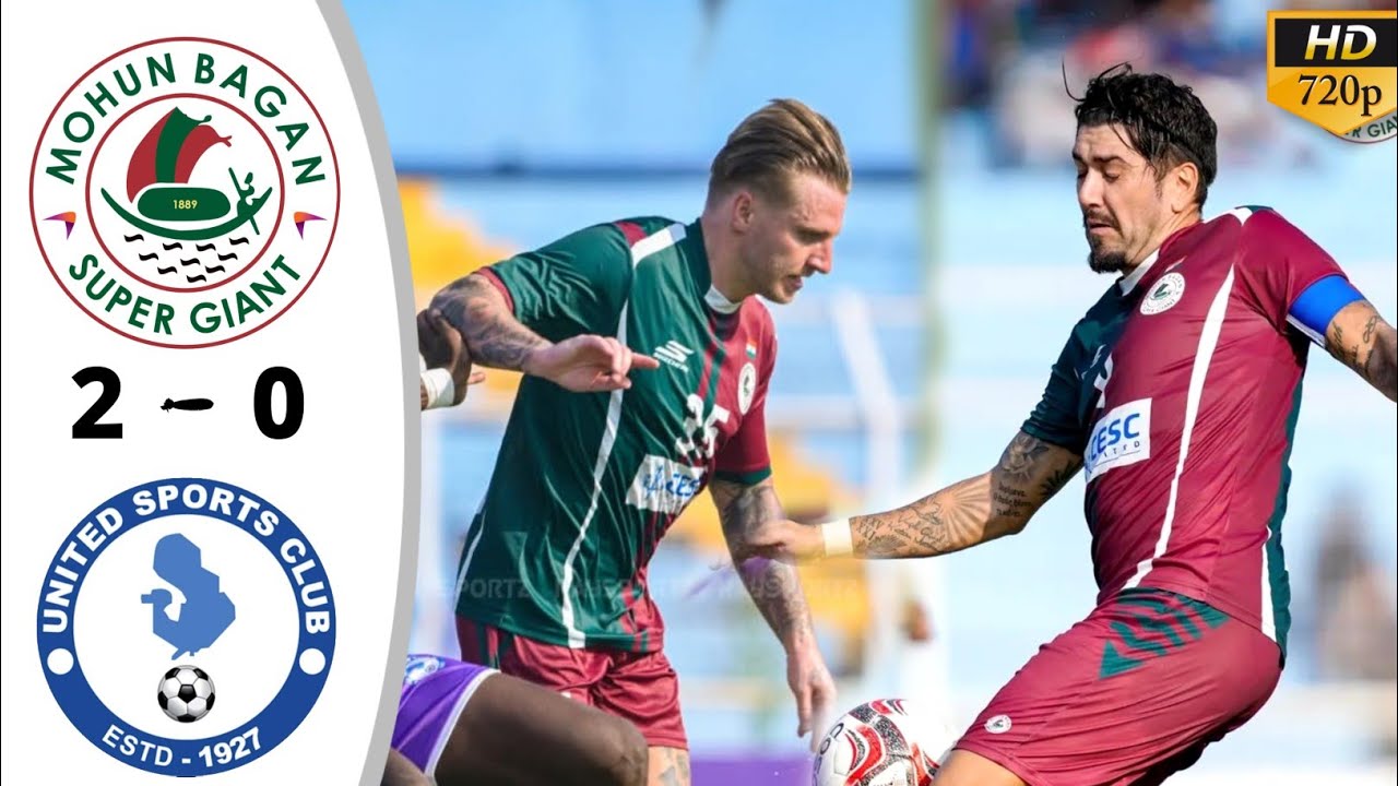 Mohun Bagan SG 2-0 United Sports Club | IFA Shield 2025 Highlights | Match Preview analysis Bengali 