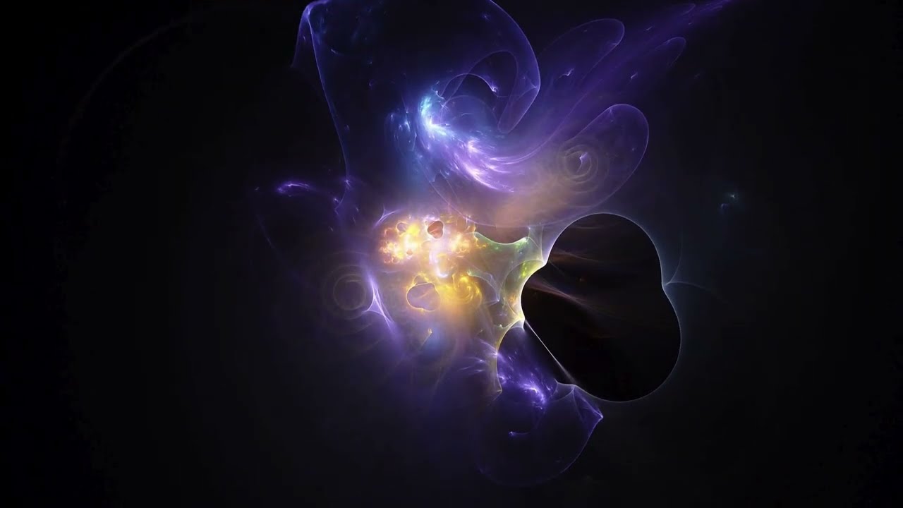 Cosmic Abstract Screensaver Background Video | Relaxing Space Energy Visuals for Focus & Sleep (4K)