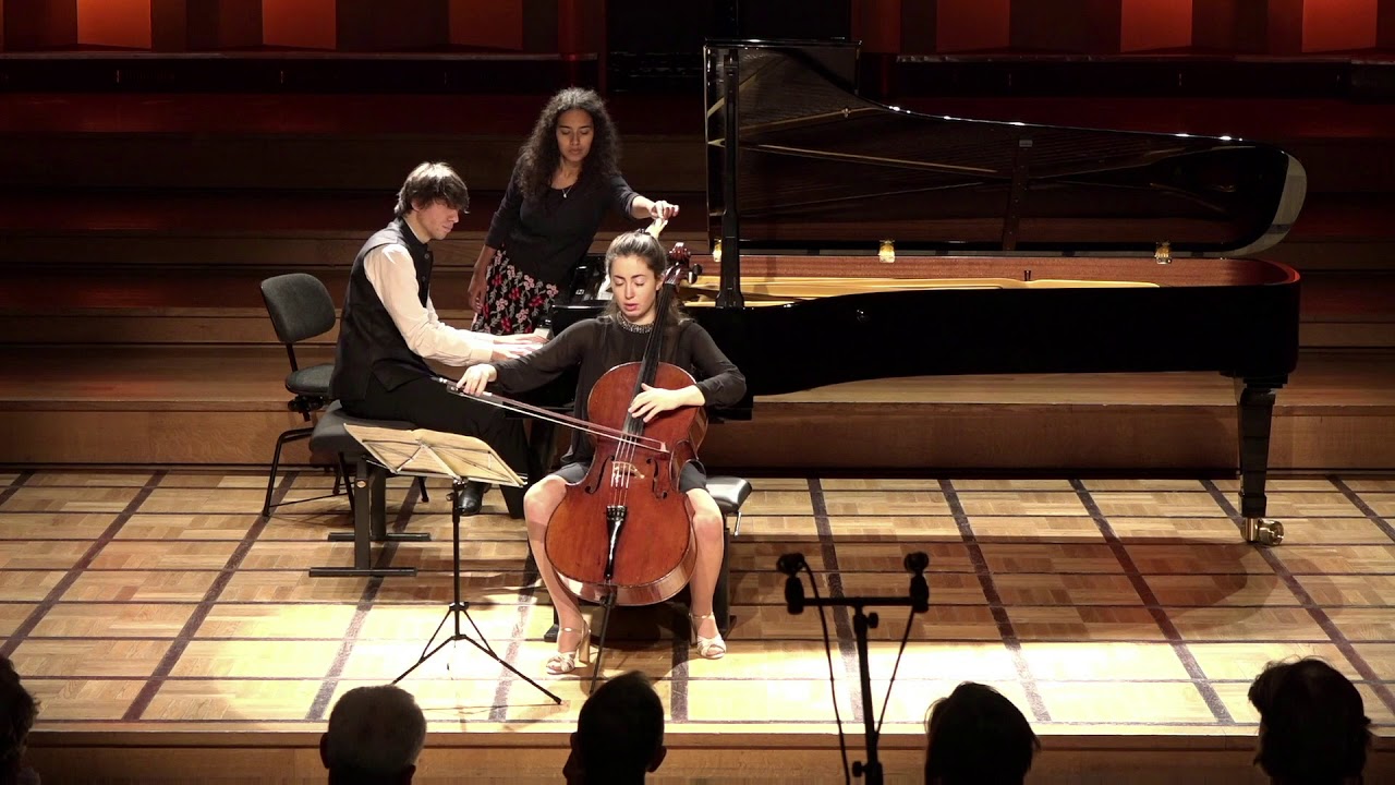 F. Chopin Cello Sonata in G minor op 65 - Elia cohen weissert and josquin otal