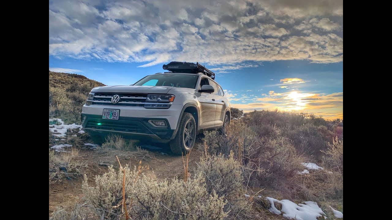 Ep. 2 VW Atlas Winter Overland Loop: Plush, Hart Mountain Antelope Refuge, & Orejana WSA off-road