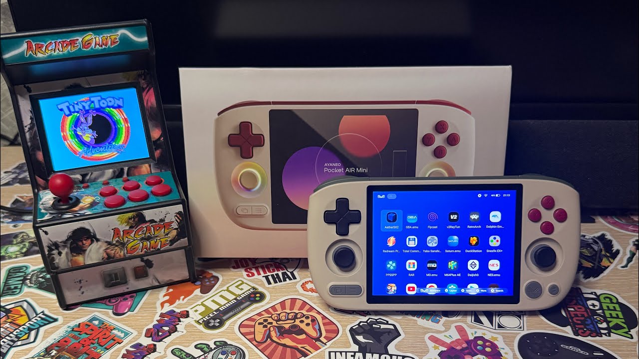 Ayaneo Pocket Air Mini, новинка,  портативная игровая консоль.