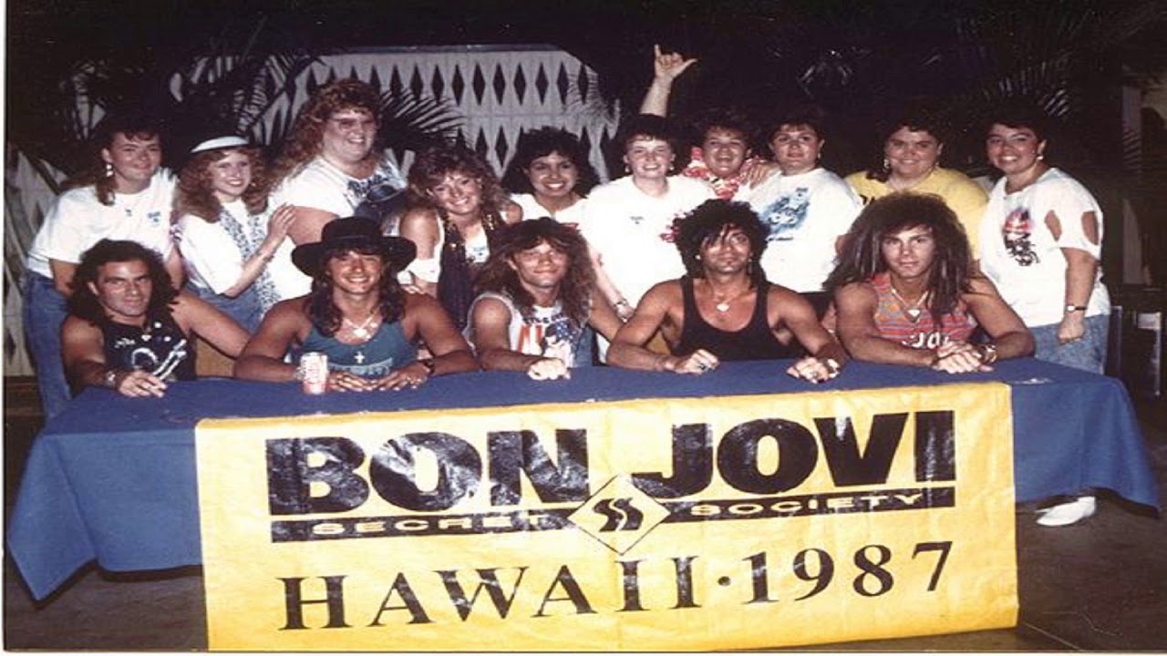 Bon Jovi - Livin' on a Prayer - Live Hawaii 1987 (REMASTERED)