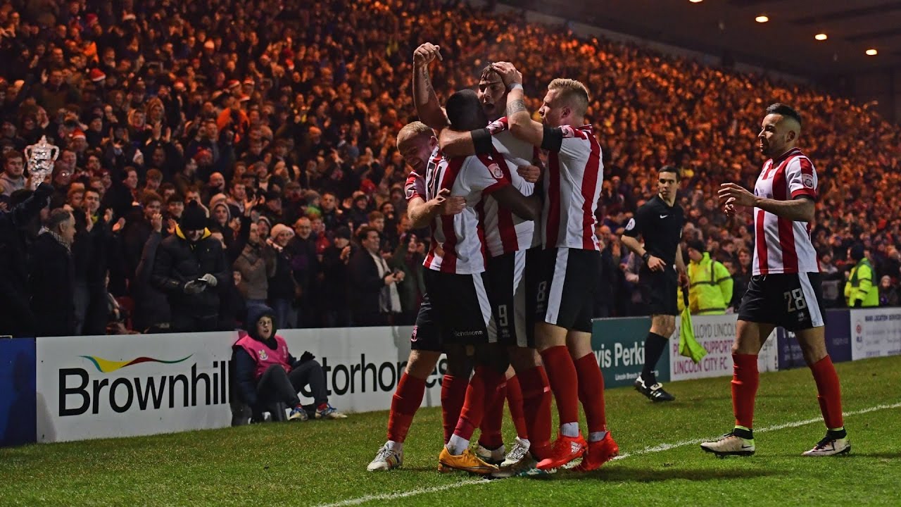 Lincoln City 3 Oldham Athletic 2 (2016/17) - FA Cup Goals