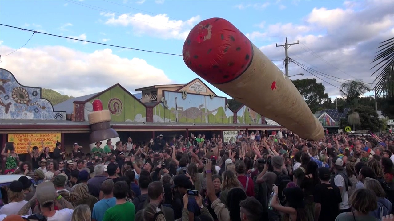 420 Demonstration at Nimbin Mardigrass 2017