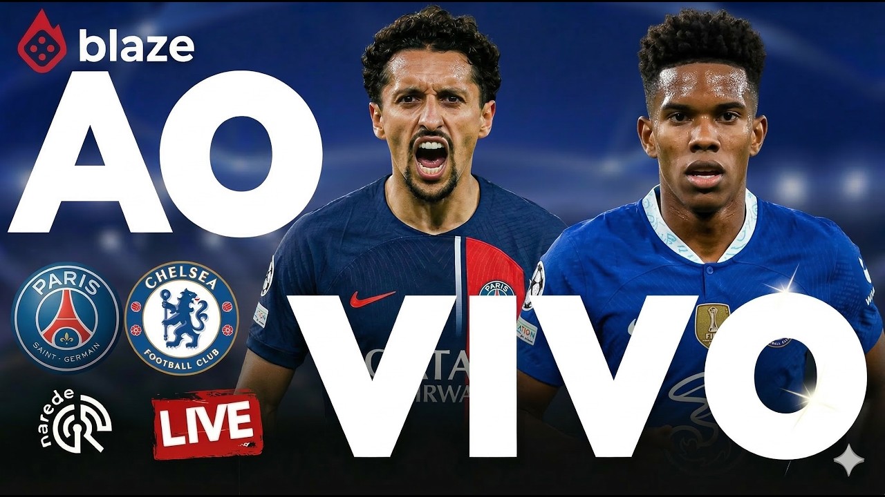 PSG X CHELSEA | OITAVAS DE FINAL CHAMPIONS LEAGUE 2026 | DIRETO PARQUE DOS PR&Iacute;NCIPES
