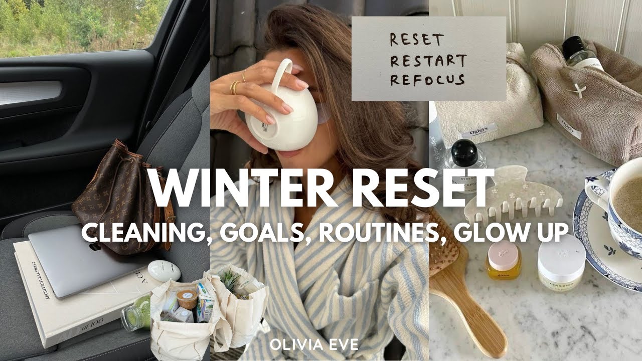 Winter Reset Vlog: Deep Clean, Self Care, Goal Setting, Routine & Glowin Up for the Weekend