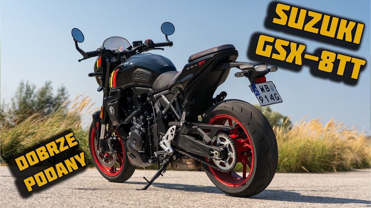 Suzuki GSX 8TT - Dobrze podany