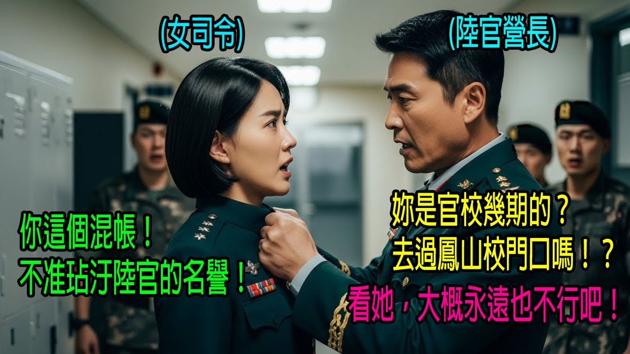 「我是陸軍官校正規班畢業的軍官！你上過第幾期？你恐怕連校門在哪裡都不知道吧？」一名自稱「精英」的營長羞辱了一名女子。而等待他的下場─淒慘…｜感人的故事｜有聲書｜AI故事