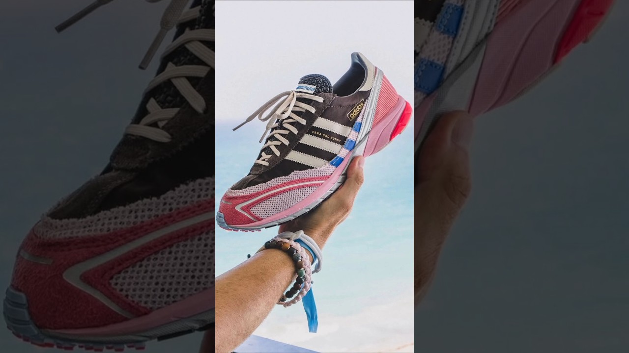 iN HAND LOOK Adidas Adizero SL 72 Bad Bunny Brown Clear Pink🐰🩷🤎