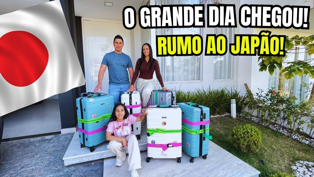 DESPEDIDA NO AEROPORTO: EMBARCANDO PARA O JAPÃO!✈️🎌