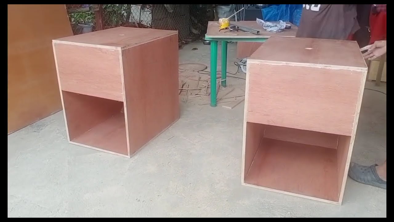 MAKING CUBO SPEAKER | EllenPh Music #speaker #soundsystem