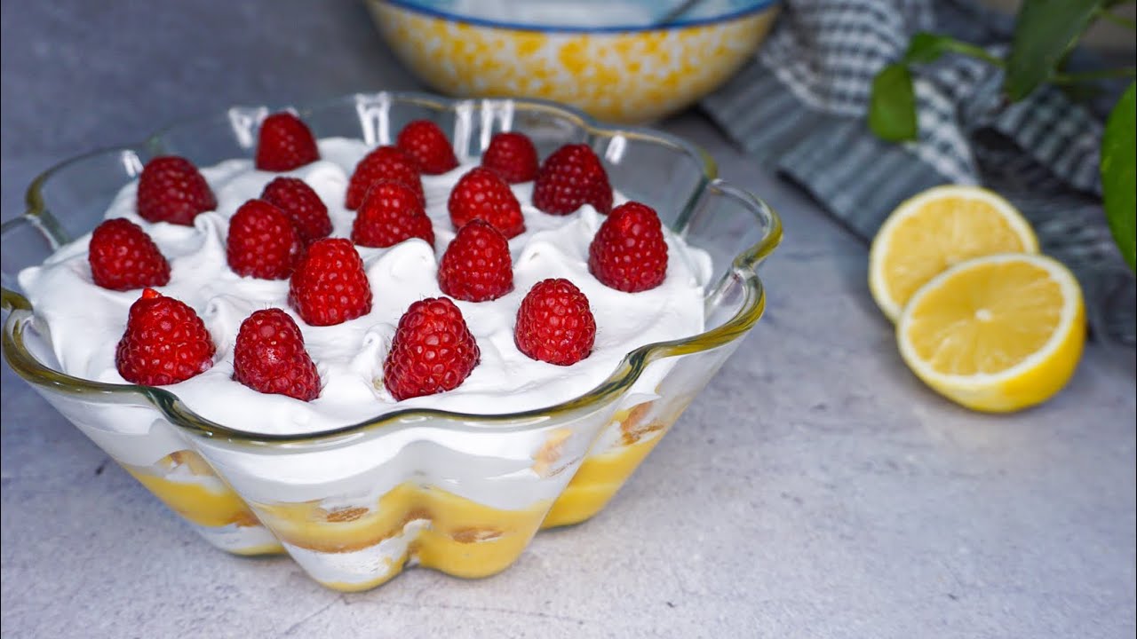 ترايفل الليمون - Lemon Trifle