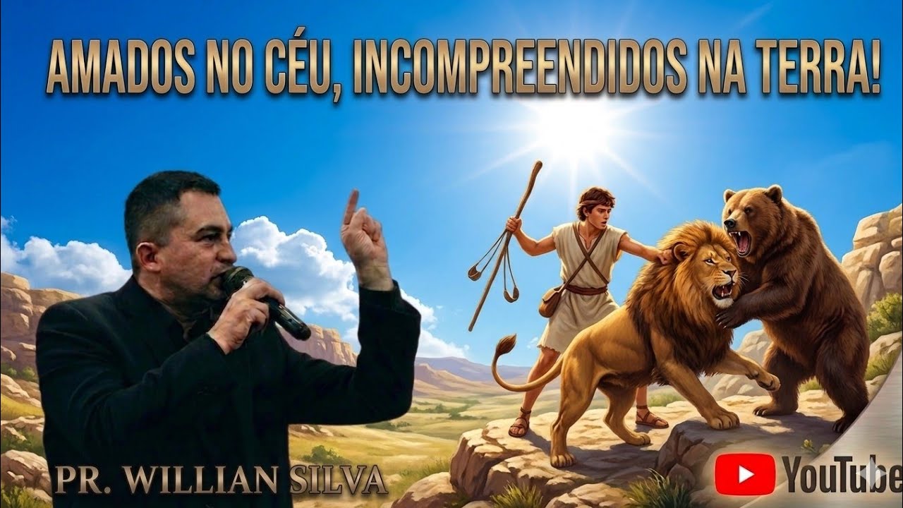 📌Amados no céu , incompreendidos na Terra.|Pastor Willian Silva