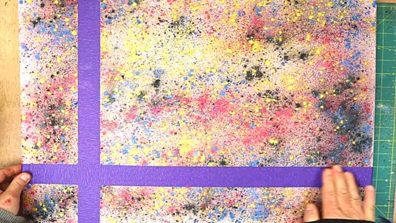 Can You Use Mica Powders in an Abstract Painting?